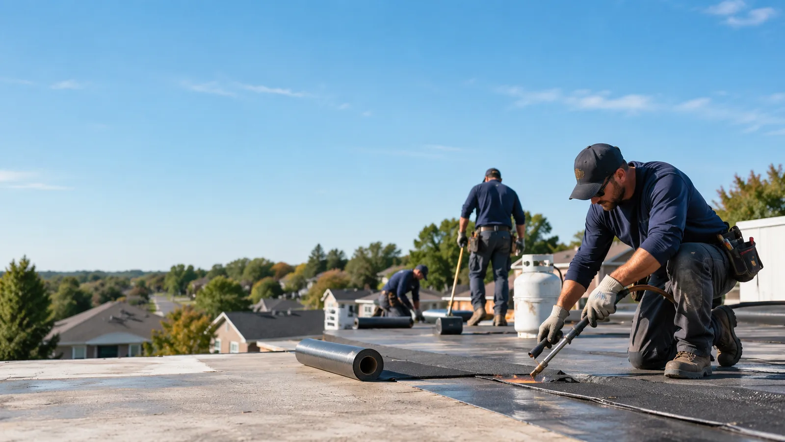 Flat Roof Leak Repair providers in Pryor, OK